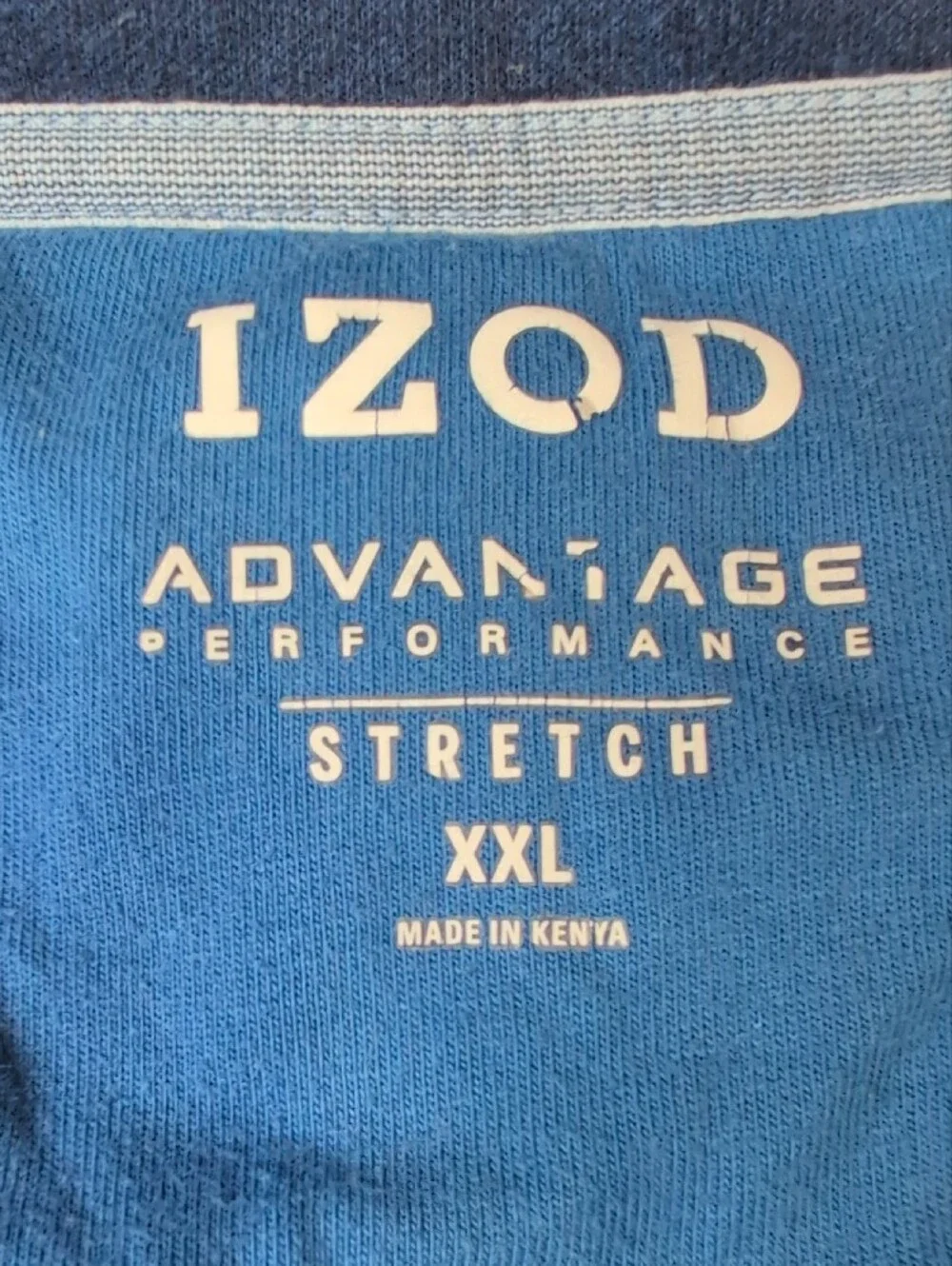 Izod Men's Royal Blue Quarter-Zip Sweater